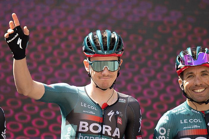 Patrick Konrad (AUT, Bora - Hansgrohe), Cesare Benedetti (ITA, Bora - Hansgrohe) 106. Giro d Italia, Stage 19, Longarone  - Tre Cime de Lavaredo 183km