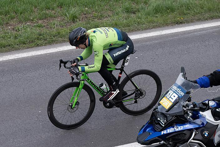 Sieger Rainer Kepplinger (AUT, Hrinkow Advarics), Herren Elite, U23, Radliga, 60. Raika Kirschbluetenrennen, Wels, Oberösterreich