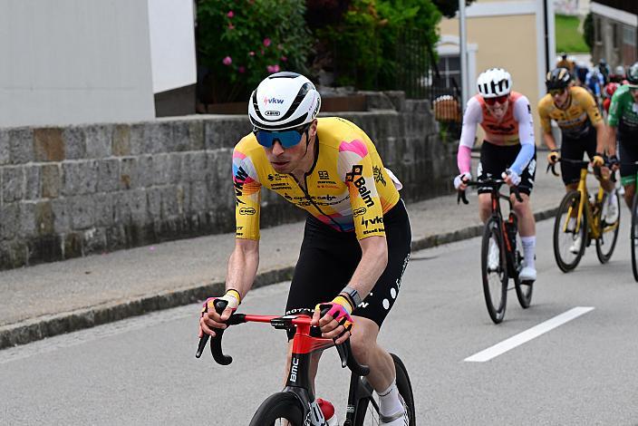 Lukas Meiler (GER, Team Vorarlberg) 2. Etappe Eferding - Ried im Innkreis, 15. Int. Raiffeisen OÖ-Radrundfahrt UCI Kat. 2.2