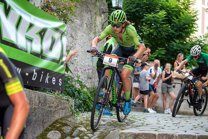 Marvin Hammerschmid (AUT, Hrinkow Advarics Cycleang Team) 23. Int. ASVÖ - HRINKOW MTB-City Kriterium Steyr,  ÖRV, Radsport, Mountainbike