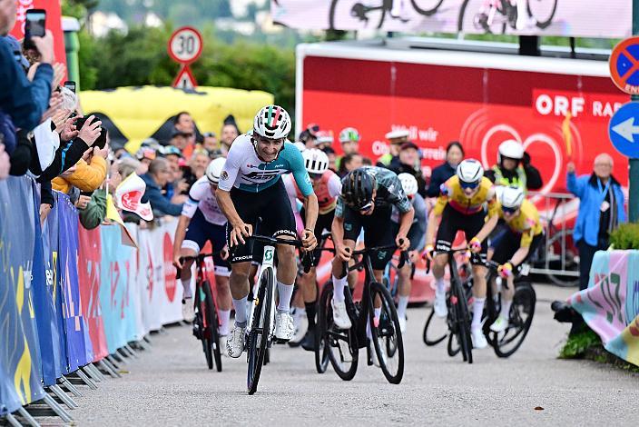 Sieger 1. Etappe Lorenzo Galimberti (ITA, Petrolike) 1. Etappe Linz - Pöstlingberg, 15. Int. Raiffeisen OÖ-Radrundfahrt UCI Kat. 2.2