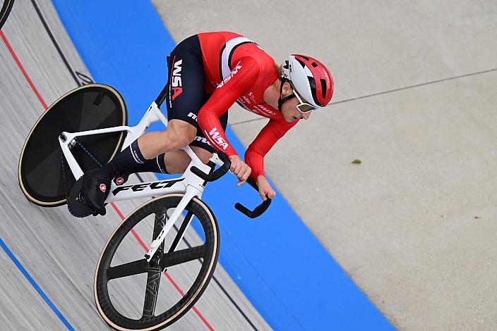 Franz Josef Lässer (AUT, WSA KTM Graz), Hello Yellow Velodrom Linz, Rad Bahnstaatsmeisterschaft 2025