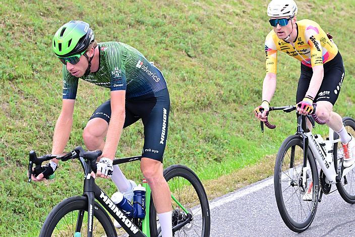 Richard Riska (SVK, Hrinkow Advarics), Colin Chris Stüssi (SUI, Team Vorarlberg) RCLA Herren Elite, U23, Road Cycling League Austria, Königswiesen