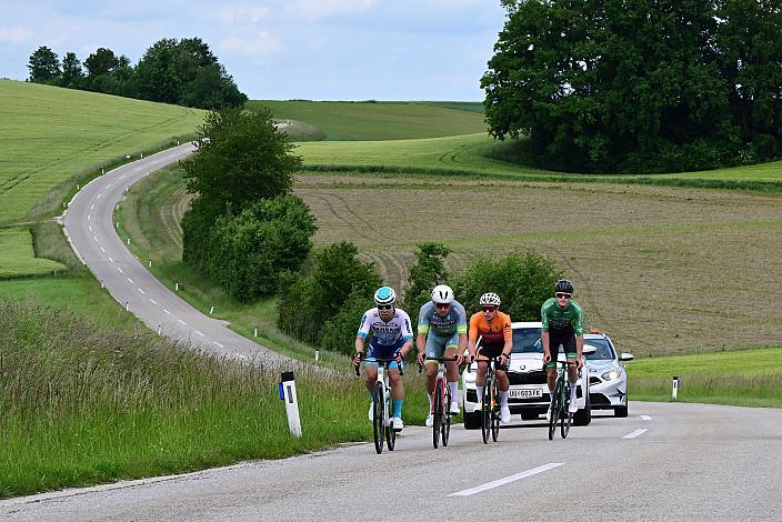 Die Ausreisser mit Josef Dirnbauer (AUT, Cycling Team Schwingshandl) 2. Etappe Eferding - Ried im Innkreis, 15. Int. Raiffeisen OÖ-Radrundfahrt UCI Kat. 2.2