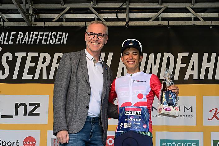 Im Nachwuchstrikot Henrique Ribeiro Bravo (BRA, Soudal - Quickstep Devo Team), 4. Etappe Aigen - Schlägl - Aigen - Schlägl, 16. Int. Oberösterreich Rundfahrt