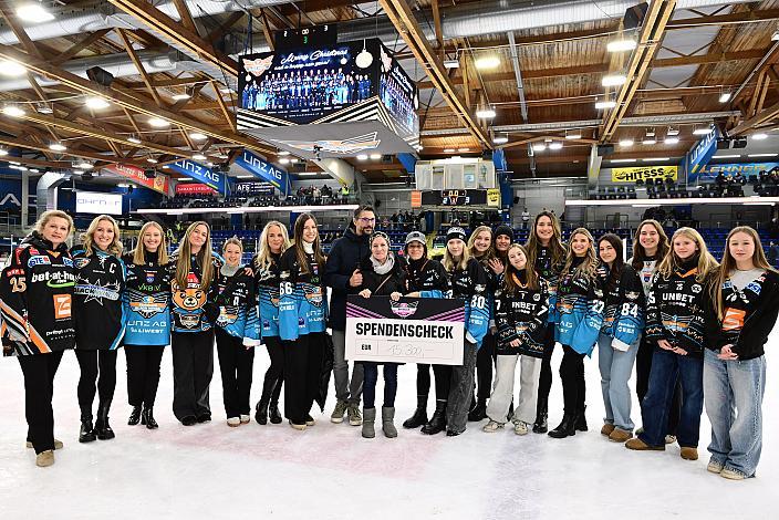 Black Wings Ladies Charity 2025, 30. Runde ICE, Steinbach Black Wings Linz vs EC Red Bull Salzburg, Linz AG Eisarena 
