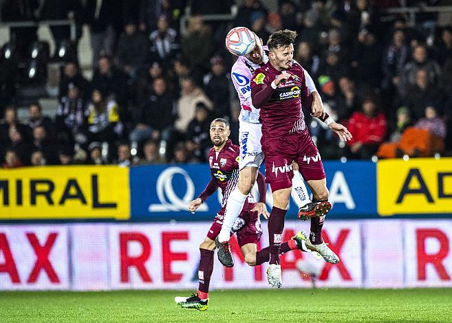 Im Bild: Gernot Trauner (LASK Linz), Emir Karic (Cashpoint SCR Altach)  Fussball LASK vs Cashpoint SCR Altach