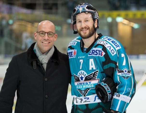 Brett Palin (EHC Liwest Black Wings Linz)  EHC Liwest Black Wings Linz vs EC KAC, Pick Round