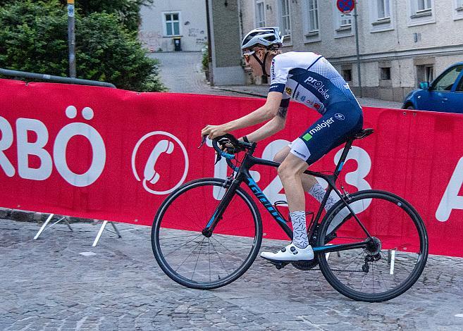 Jakob Reiter (AUT, Union Raiffeisen Radteam Tirol) Prolog, Linz Hauptplatz - Schlossberg, Int. Raiffeisen Oberösterreich Rundfahrt UCI Kat. 2.2