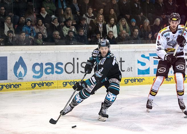 Rick Schofield (EHC Liwest Black Wings Linz) gasdiskont EHC Liwest Black Wings Linz vs Dornbirn Bulldogs
