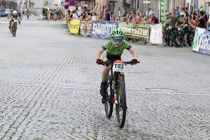 25. Int. ASVÖ - HRINKOW City Kriterium Steyr, MTB-Nachwuchs vom Laufrad bis U17, ÖRV, Radsport, Mountainbike ELITE Rennrad