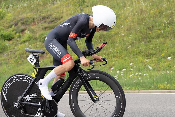 Anna Kiesenhofer (AUT, Team Cookina ARBÖ ASKÖ Graz RLM Stmk) Elite Damen, Österreichische Meisterschaft Einzelzeitfahren, ÖRV, Novo Mesto, Slowenien