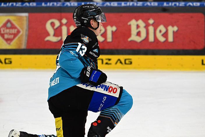 Gerd Kragl (Steinbach Black Wings Linz) Saisonende in Linz, Spiel 2 Pre-Playoffs,  ICE, Steinbach Black Wings Linz vs EC iDM Wärmepumpen VSV, Linz AG Eisarena 