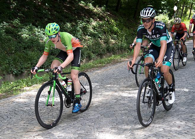 Dominik Hrinkow (AUT, Hrinkow Advarics Cycleang Team), Gregor MÃ¼hlberger (AUT, Bora - Hansgrohe), Staatsmeisterschaft, Strassenrennen, Kahlenberg, Wien