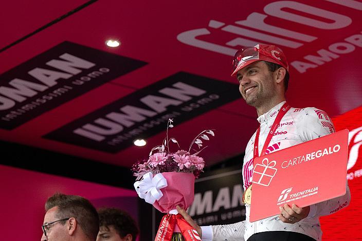 Der Etappensieger Kasper Asgreen (DEN, EF Education - EasyPost), 108. Giro d Italia, Stage 14, Treviso - Gorizia (195km)