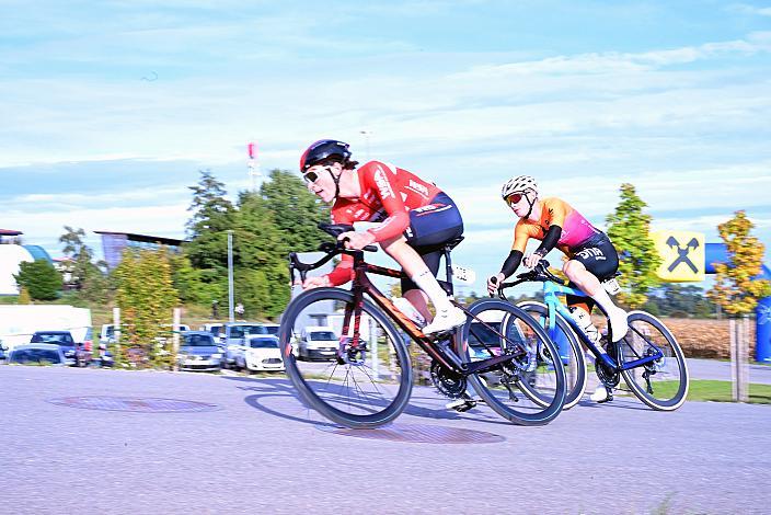 Jakob Sertic (AUT, WSA KTM Graz), Raphael Kokas (AUT, Cycling Team Schwingshandl), Kriterium Elite, Holzhausen, OÖ