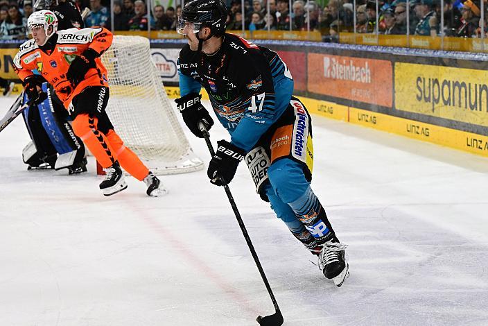 Logan Roe (Steinbach Black Wings Linz) 52. Runde ICE, Steinbach Black Wings Linz vs Graz 99ers, Linz AG Eisarena 