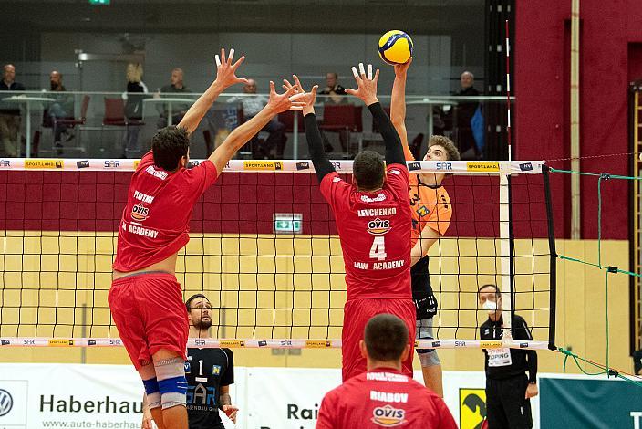 Maximilian Schober (VCA Amstetten Niederösterreich) Volleyball Europacup VCA Amstetten NÖ vs VSC Law Academy Kharkiv (UKR)