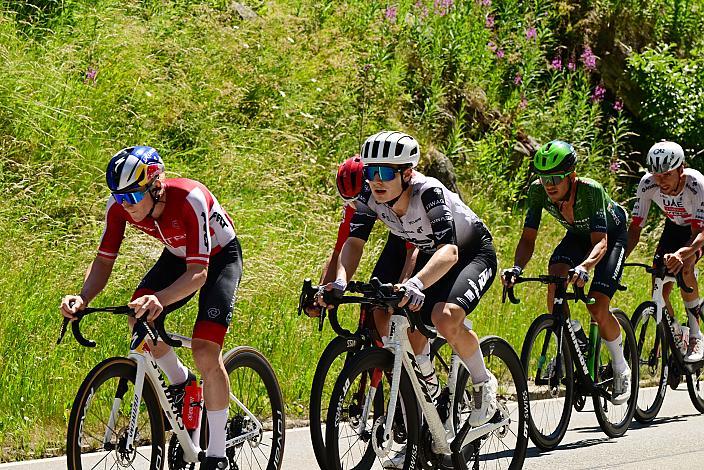Sebastian Putz (AUT, Austria), Nicolas Ginter (SUI, Tirol KTM Cycling Team), 3. Etappe von Lienz nach St. Johann Alpendorf, 188km, Tour of Austria