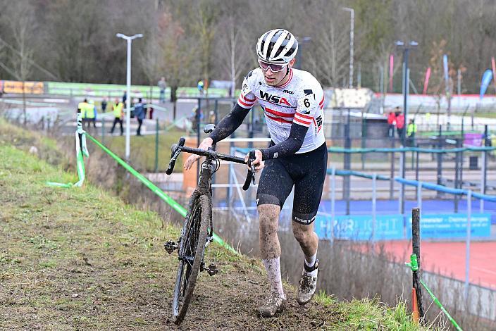 Lukas Hatz (AUT, Arbö Radrennteam Graz), 4. Radquerfeldein GP um das Sportzentrum Gunskirchen, Rad Cyclo Cross,
