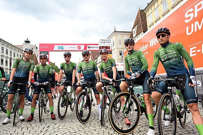 Team Hrinkow Advarics, 1. Etappe Steyr -  Steyr, Tour of Austria, Steyr Austria