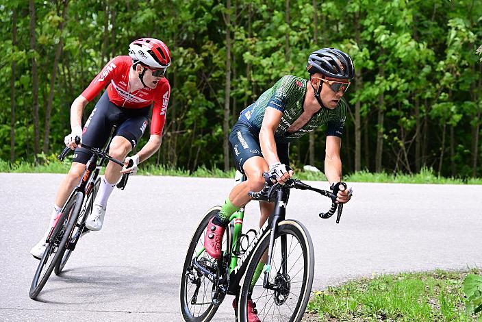 v.l. Philipp Hofbauer (AUT, WSA KTM Graz pb Leomo), Riccardo Zoidl (AUT, Hrinkow Advarics), 4. Etappe St.Florian /Asten - Hinterstoder/Höss 15. Int. Raiffeisen OÖ-Radrundfahrt UCI Kat. 2.2