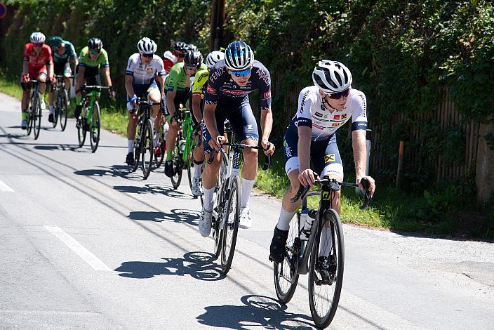 Sebastian Putz (AUT, Union Raiffeisen Radteam Tirol), Tobias Bayer (AUT, Alpecin-Fenix) Herren Elite, U23, Österreichische Meisterschaft Strasse, ÖSTM Gratwein-Straßengel