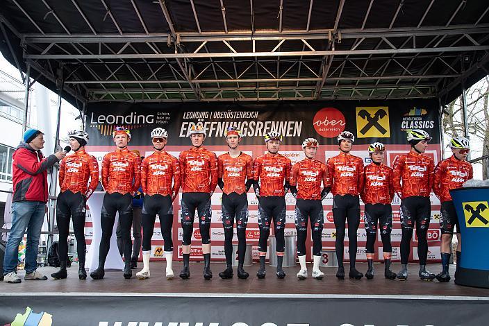 Tirol KTM Cycling Team  63. Saison Eroeffnung Leonding Herren, Road Cyling League Austria