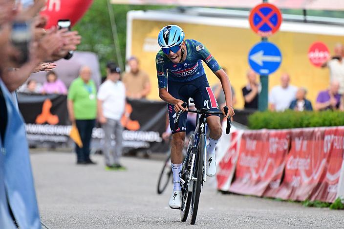 Etappensieger Henrique RIBEIRO BRAVO (BRA, SOUDAL QUICK-STEP DEVO TEAM) 1. Etappe Linz Hauptplatz - Pöstlingberg, Oberösterreich Rundfahrt