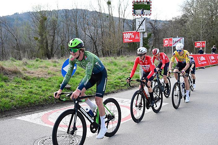 David Paumann (AUT, Hrinkow Advarics), Martin Messner (AUT, WSA KTM Graz), Dominik Röber (GER, Team Vorarlberg). 65. Rad Saison Eroeffnungsrennen Leonding