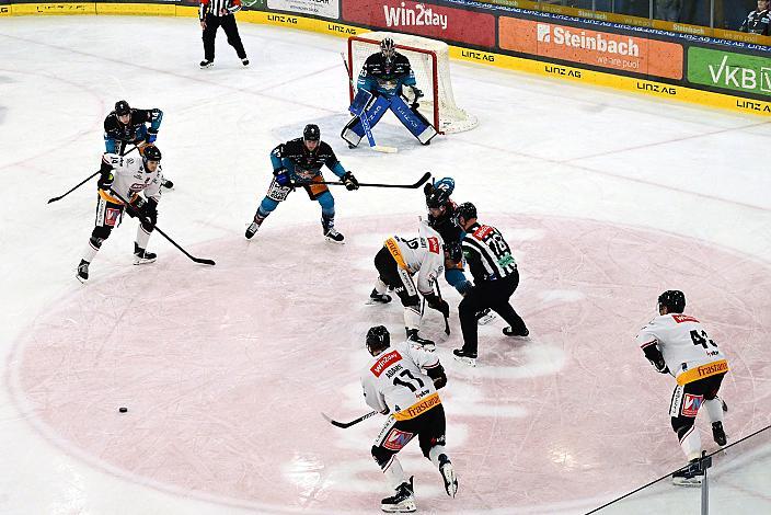 27. Runde ICE, Steinbach Black Wings Linz vs Pioneers Vorarlberg, Linz AG Eisarena 