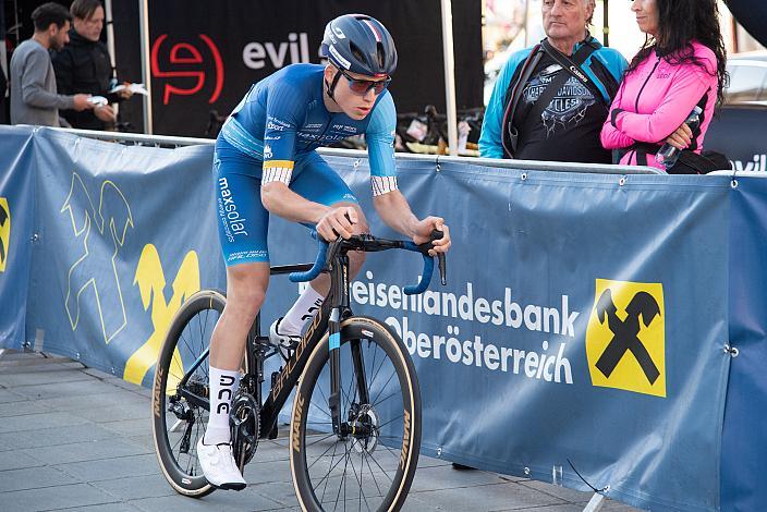 Gregor Stadlbauer (AUT, MaxSolar Cycling Team) Prolog Linz, 14. Int. Raiffeisen OÖ-Radrundfahrt UCI Kat. 2.2