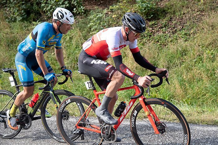Jack Burke (CAN, Team Felbermayr Simplon Wels) , Felix Engelhardt (GER, Tirol KTM Cycling Team)  Radsport, Herren Radliga, Ranshofen, Mühlviertler Hügelwelt Classic