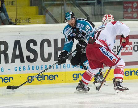 Dan DaSilva (EHC Liwest Black Wings Linz), EHC Liwest Black Wings Linz vs EC KAC