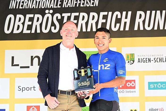 Etappensieger Edgar David Cadena (MEX, Petrolike) 3. Etappe Bad Schallerbach - Aigen - Schlägl, 15. Int. Raiffeisen OÖ-Radrundfahrt UCI Kat. 2.2