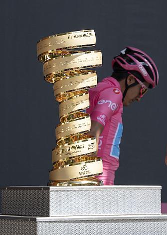 Richard Carapaz (ECU, Movistar Team) Giro, Giro d Italia, Radsport, 102. Giro d Italia - 18. Etappe Olang - Santa Maria di Sala