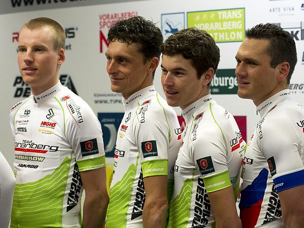 Remco Broers, NED; Lubos Belanek, CZE; Tobias Jenny, Aut; Daniel Rinner, LIE; Team Vorarlberg 