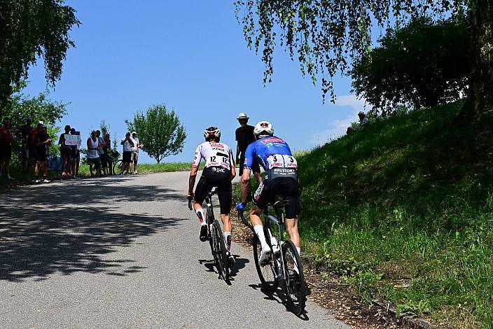 Sieger Michael Gogl (AUT, Alpecin - Premier Tech), Felix Grossschartner (AUT, UAE Team Emirates - XRG) Österreich Staatsmeisterschaft, Strasse, ÖSTM Schwanenstadt - OÖ