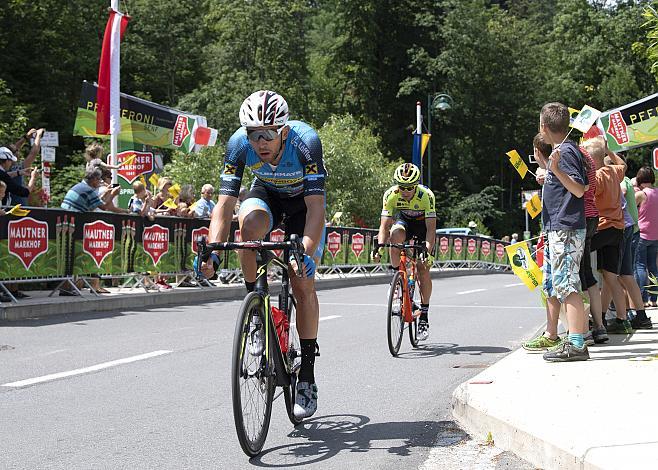 Matthias Krizek (AUT, Team Felbermayr Simplon Wels), Sebastian SchÃ¶nberger (AUT, Neri Sottoli - Selle Italia - KTM) 2. Etappe, Zwettl - Wr. Neustadt, 71. Ã–sterreich Rundfahrt, Tour of Austria (UCI 2.1)