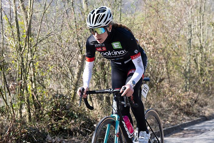 Carina Schrempf (AUT, Team Cookina ARBÖ ASKÖ Graz RLM Stmk) Damen Elite, U23, Radliga, 61. Radsaison-Eröffnungsrennen Leonding, Oberösterreich 