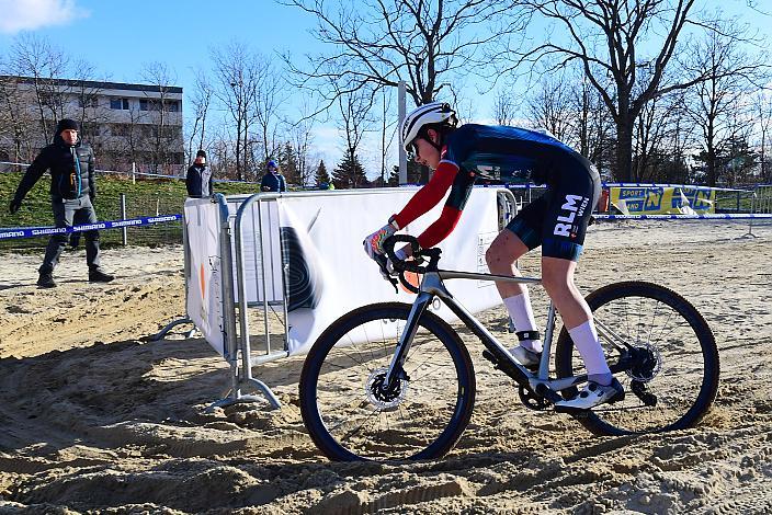 3. Platz Michael Kominak (AUT; RLM Wien) Rad Cyclo Cross, ÖSTM/ÖM Querfeldein, Ciclo Cross, Cycling Austria, Maria Enzersdorf, NÖ