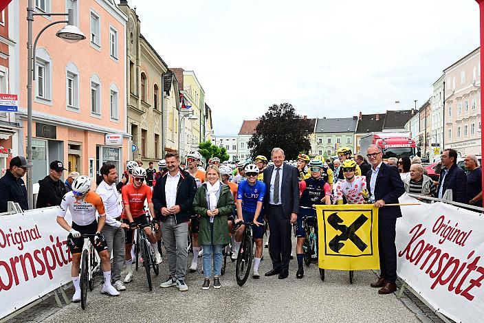 Start in Eferding 2. Etappe Eferding - Reichersberg, Oberösterreich Rundfahrt