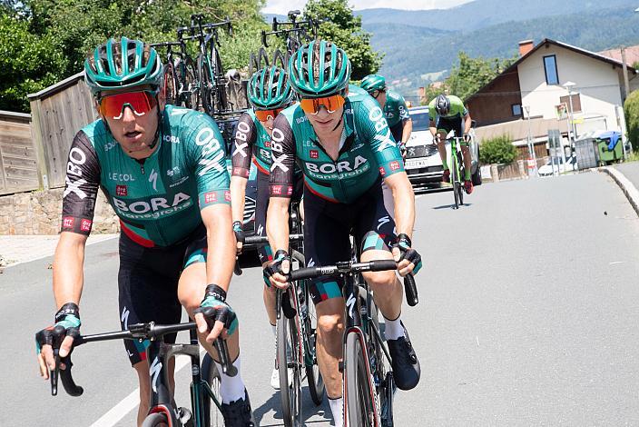 v.l. Lukas Pöstlberger (AUT, Bora - Hansgrohe), Felix Grossschartner (AUT, Bora - Hansgrohe) Herren Elite, U23, Österreichische Meisterschaft Strasse, ÖSTM Gratwein-Straßengel