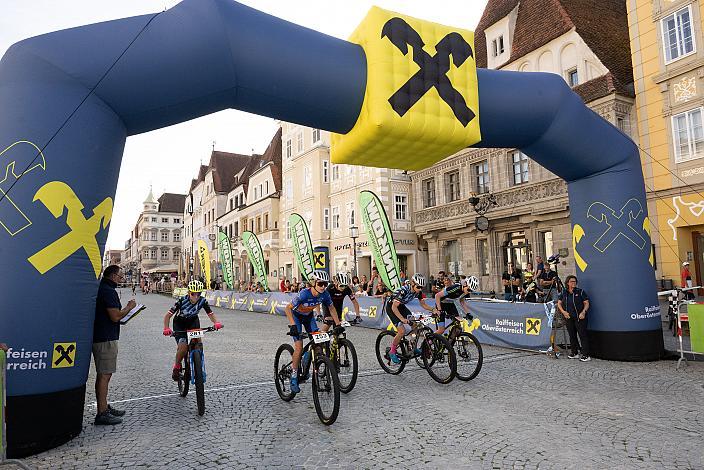 24. Int. ASVÖ - HRINKOW City Kriterium Steyr, MTB-Nachwuchs vom Laufrad bis U17, ÖRV, Radsport, Mountainbike ELITE Rennrad