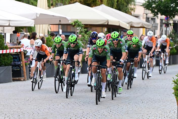 Team Hrinkow Advarics in der Führung beim 28. Int. ASVÖ - HRINKOW City Kriterium Steyr, Herren Elite, ÖRV, Radsport, Mountainbike, ELITE Rennrad