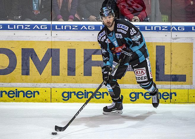 Dan DaSilva (EHC Liwest Black Wings Linz) EHC Liwest Black Wings Linz vs EC Red Bull Salzburg