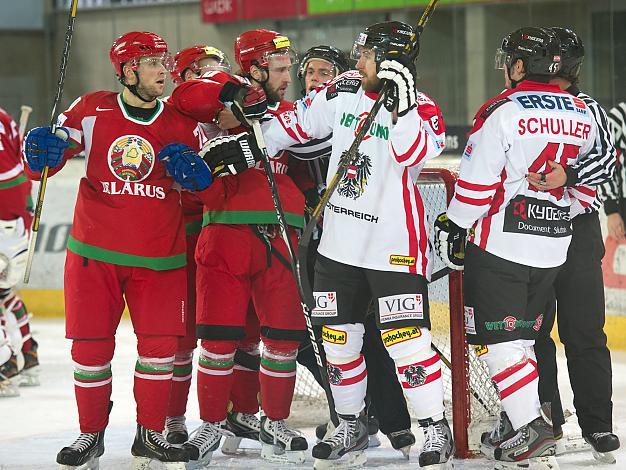 Andreas Noedl, Aut gegen Belarus,  Oesterreich vs Weissrussland, IIHF Euro Hockey Challenge