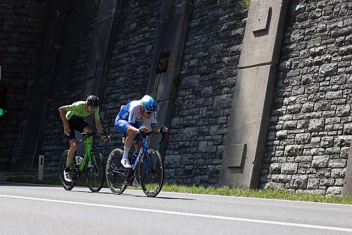 Jonas Rapp (GER, Hrinkow Advarics), Lukas Pöstlberger (AUT, Team Jayco AlUla) 72. Tour of Austria, 3. Etappe Silian - St. Johann im Alpendorf