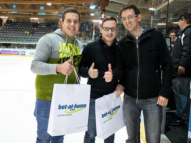 Bet at home 100.000 Dollar Shot, EHC Liwest Black Wings Linz vs UPC Vienna Capitals