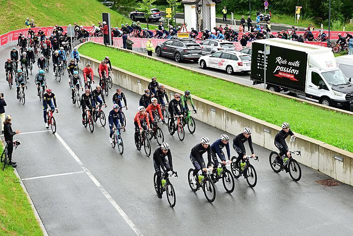 das Peloton trauert um Andre Drege (NOR, Team Coop - Repsol) 73. Tour of Austria, ME 2.1 5 Etappe  Kufstein, Patscherkofel Kondulenzfahrt
